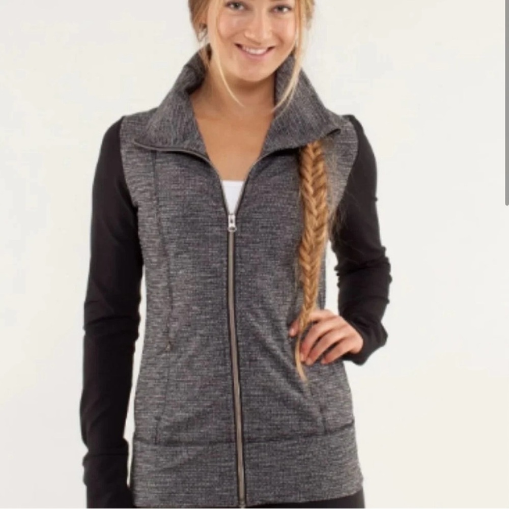 lululemon athletica Gray and Black Jacket